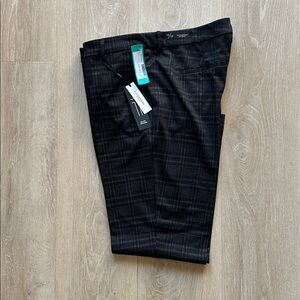 Liverpool Kelsey Pants in Black and White Check
